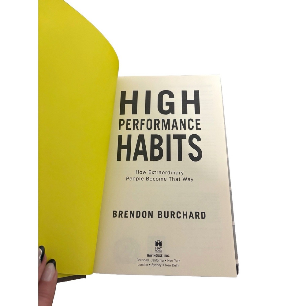 High Performance Habits: How Extraordinary People Become That Way - Burchard - Picture 3 of 6